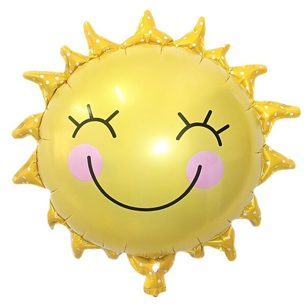 Balónek fóliový Slunce 52x52 cm