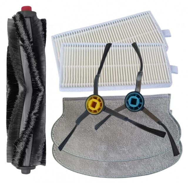 7ks HEPA filtry, kartáče a mopy pro ETA Tiger 4242, Midea M6, Eureka NER600, sada