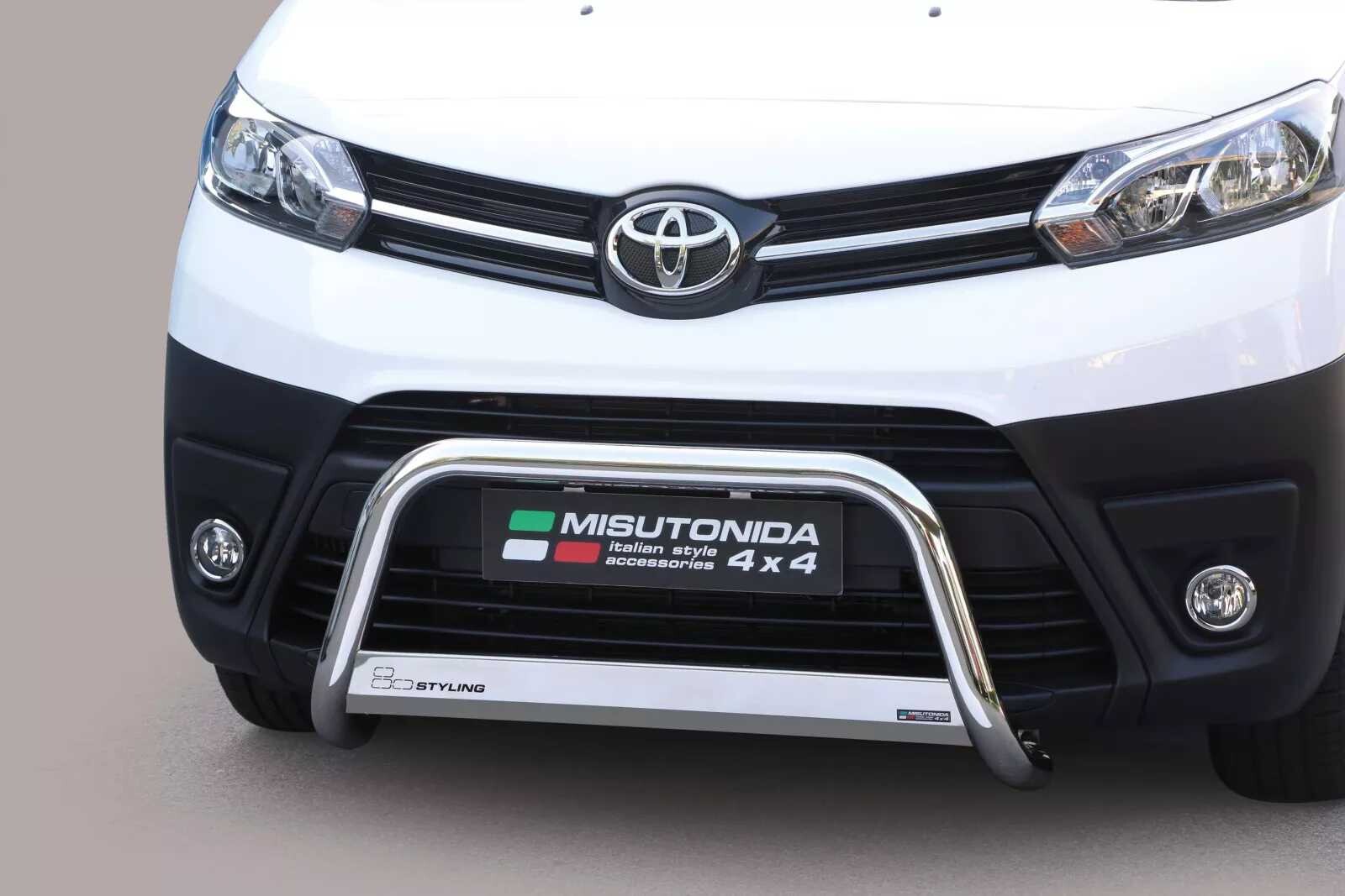 Misutonida Přední ochranný nerez rám TOYOTA Proace Verso 2016 > LWB