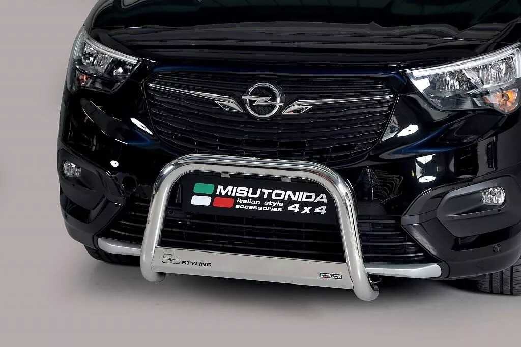 Misutonida Přední ochranný nerez rám OPEL Combo 2024 > L2
