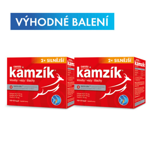 Cemio Kamzík 2x silnější,  cps. 100+50 - balení 2 ks
