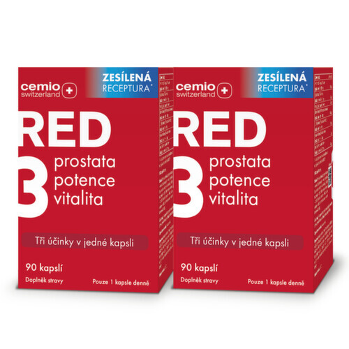 Cemio RED3 cps. 90 NOVÝ - balení 2 ks