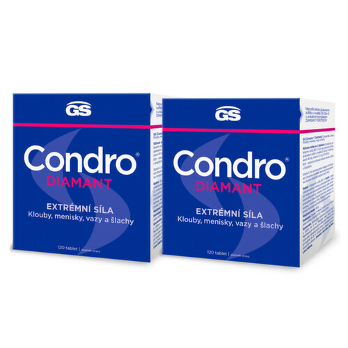GS Condro DIAMANT tbl.120 - balení 2 ks