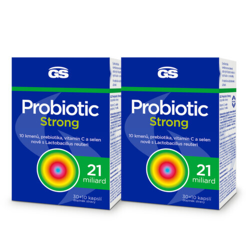 GS Probiotic Strong cps.30+10 - balení 2 ks