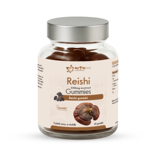 Reishi 500mg gummies 60ks