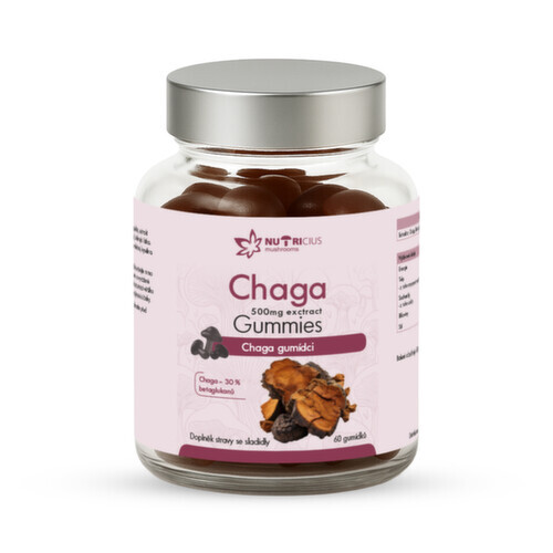 Chaga 500mg gummies 60ks