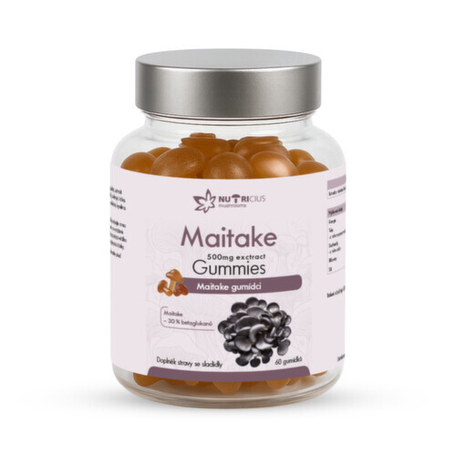 Maitake 500mg gummies 60ks