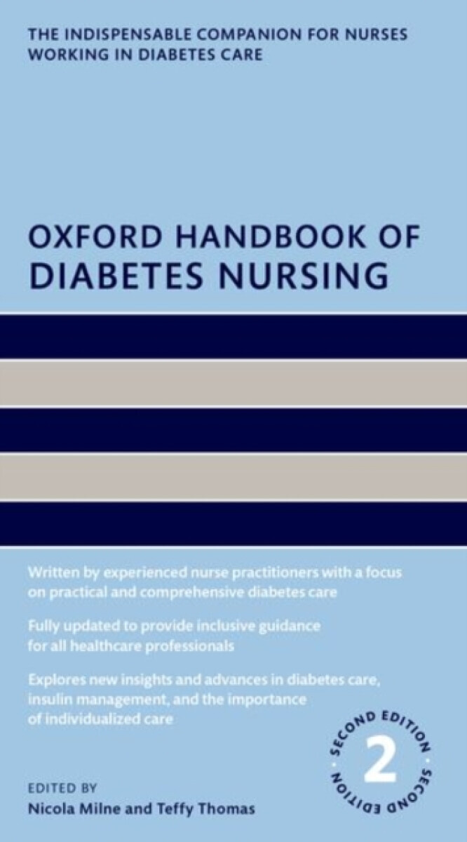 Oxford Handbook of Diabetes Nursing - Ms Nicola  Milne, Ms Teffy  Thomas