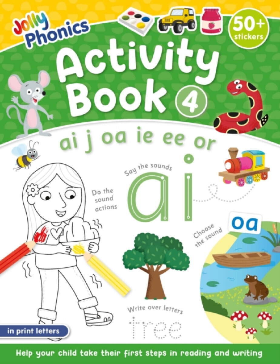 Jolly Phonics Activity Book 4 - Sara Wernham, Sue Lloyd
