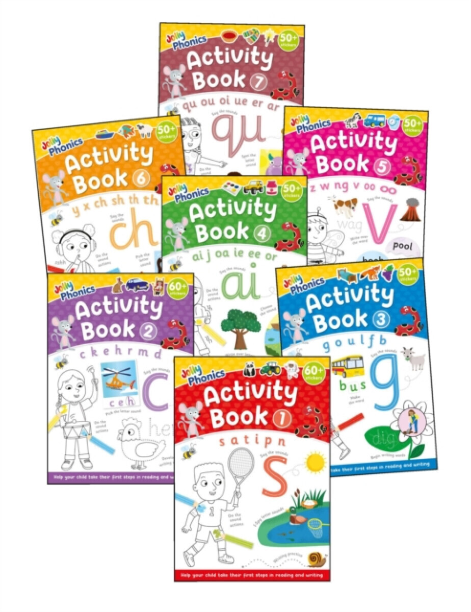 Jolly Phonics Activity Books 1-7 - Sara Wernham, Sue Lloyd