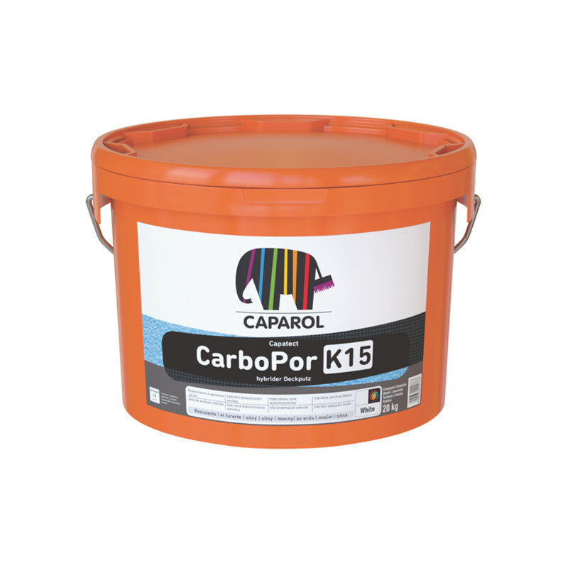 Omítka silikonová Caparol CarboPor K15 bílá 20 kg