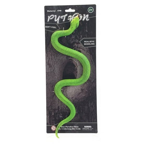 Had gumový měkký zelený 61 cm