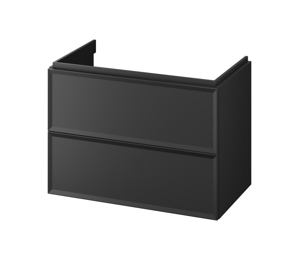 Cersanit S1017-003 - Závěsná koupel. skříňka pod umyvadlo MILLE 80x45 cm černá S1017-003