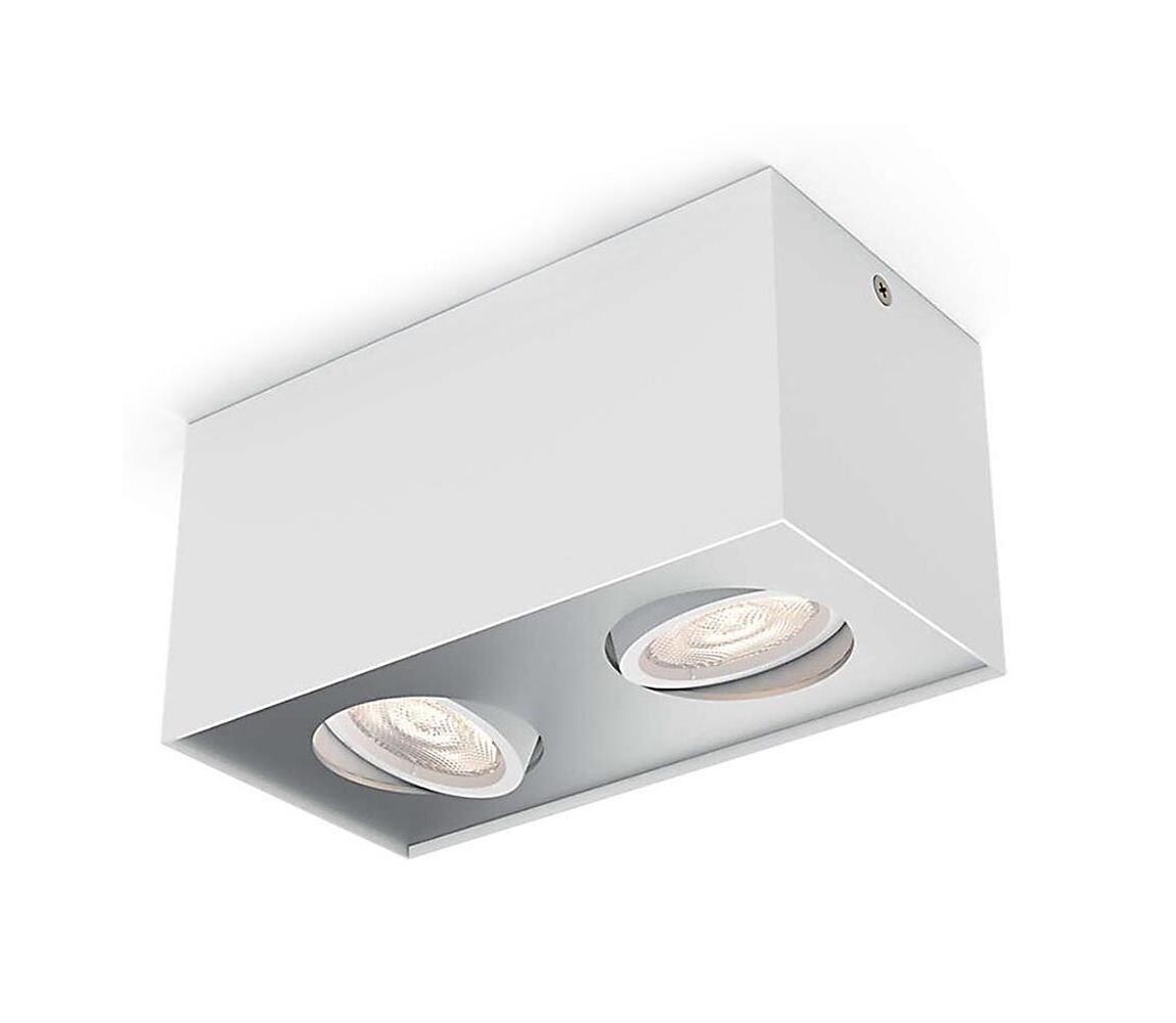 Philips 50492/31/P0-LED Stmívatelné bodové svítidlo MYLIVING BOX 2xLED/4,5W/230V 50492/31/P0