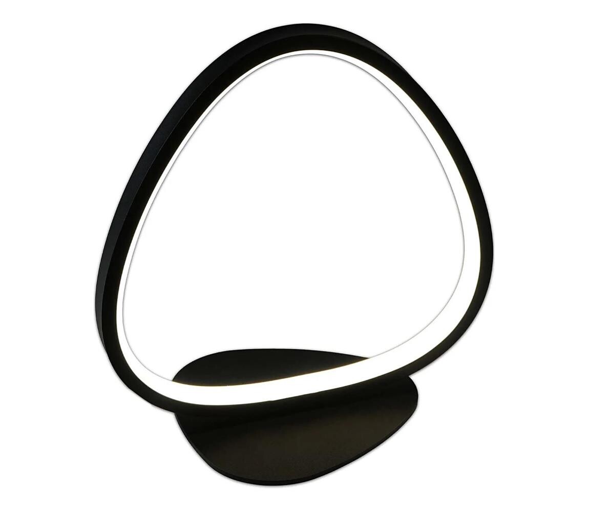 LED Stolní lampa PETRA LED/12W/230V 4000K černá 334077