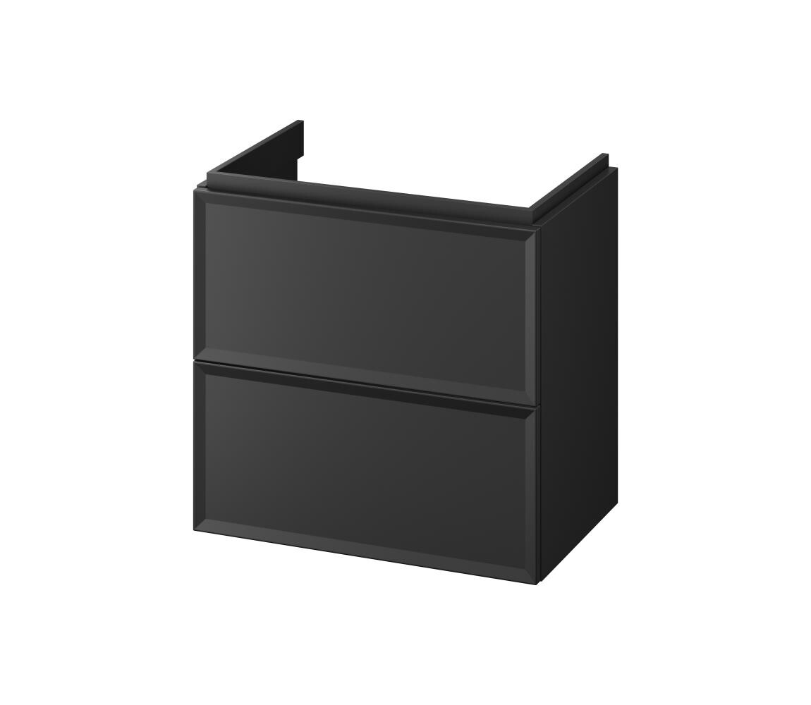 Cersanit S590-100 -Závěs. koupel. skříňka pod umyvadlo MILLE SLIM 60x38 cm černá S590-100