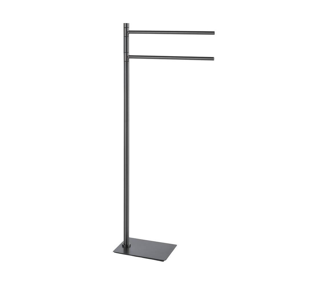 Gedy - Stojan na ručníky TRILLY 83,5 cm metalicky šedá TR3181