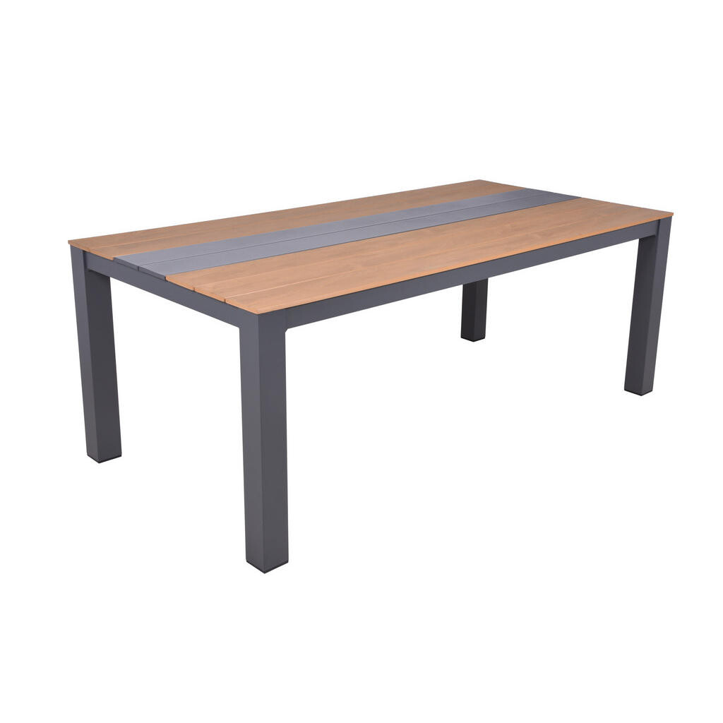 Gardenson ZAHRADNÍ STŮL, kov, plast, 200/100/75 cm