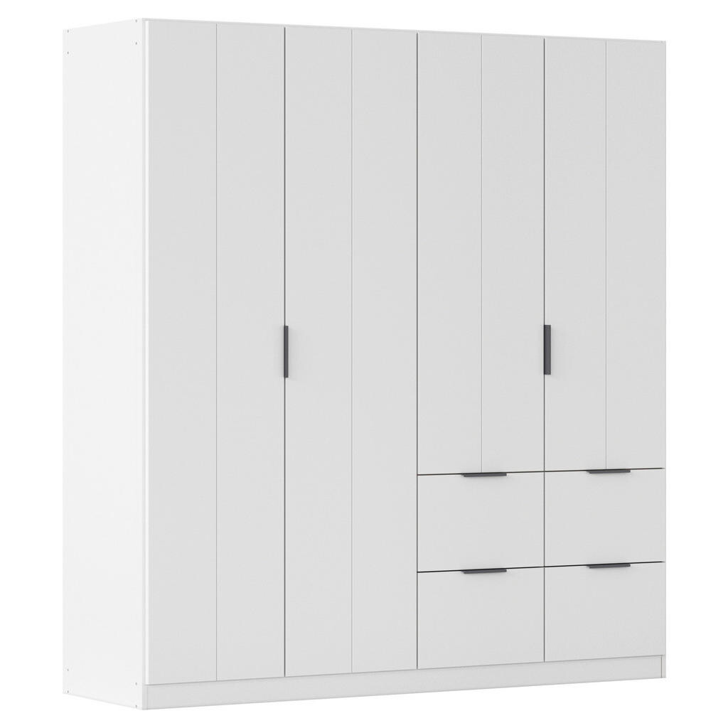 Rauch Möbel ŠATNÍ SKŘÍŇ S OTOČNÝMI DVEŘMI, bílá, 181/197/56 cm