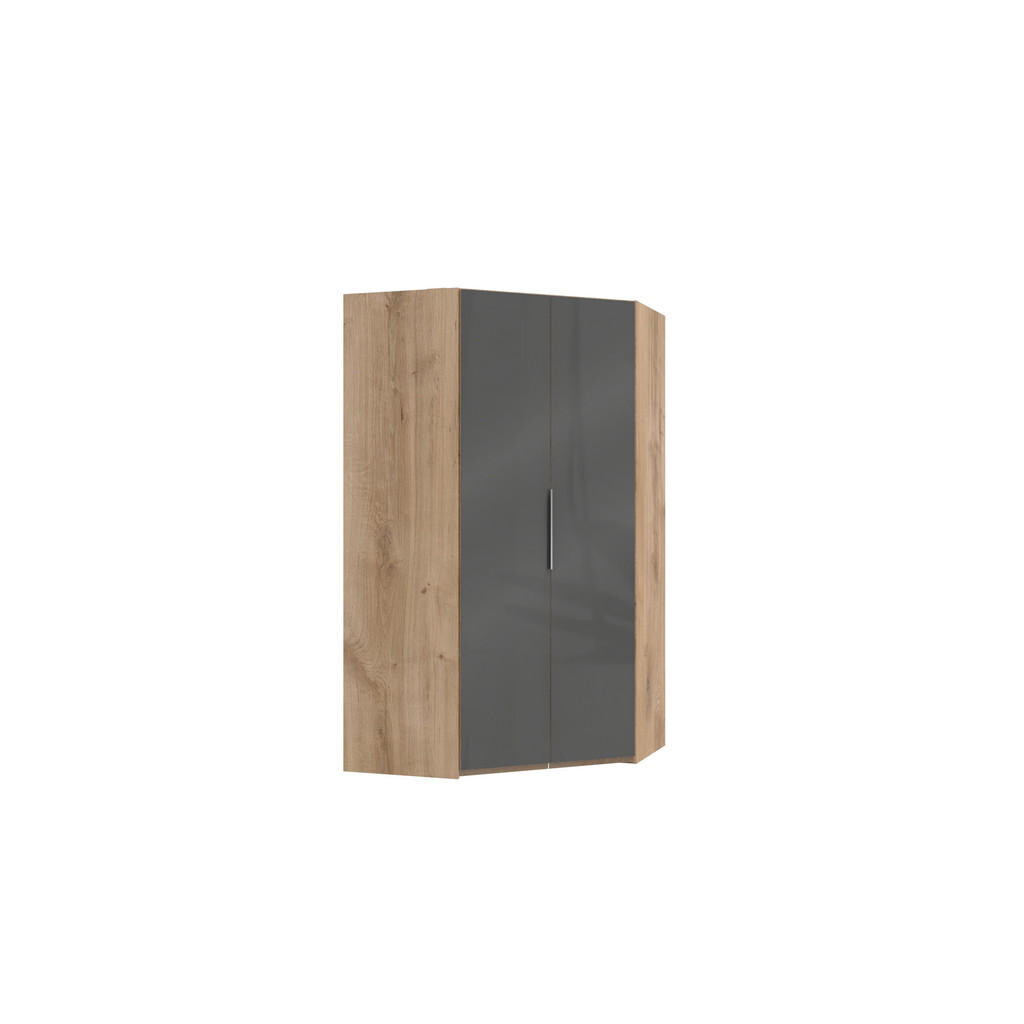 MID.YOU ROHOVÁ SKŘÍŇ, šedá, barvy dubu, 120/216/120 cm