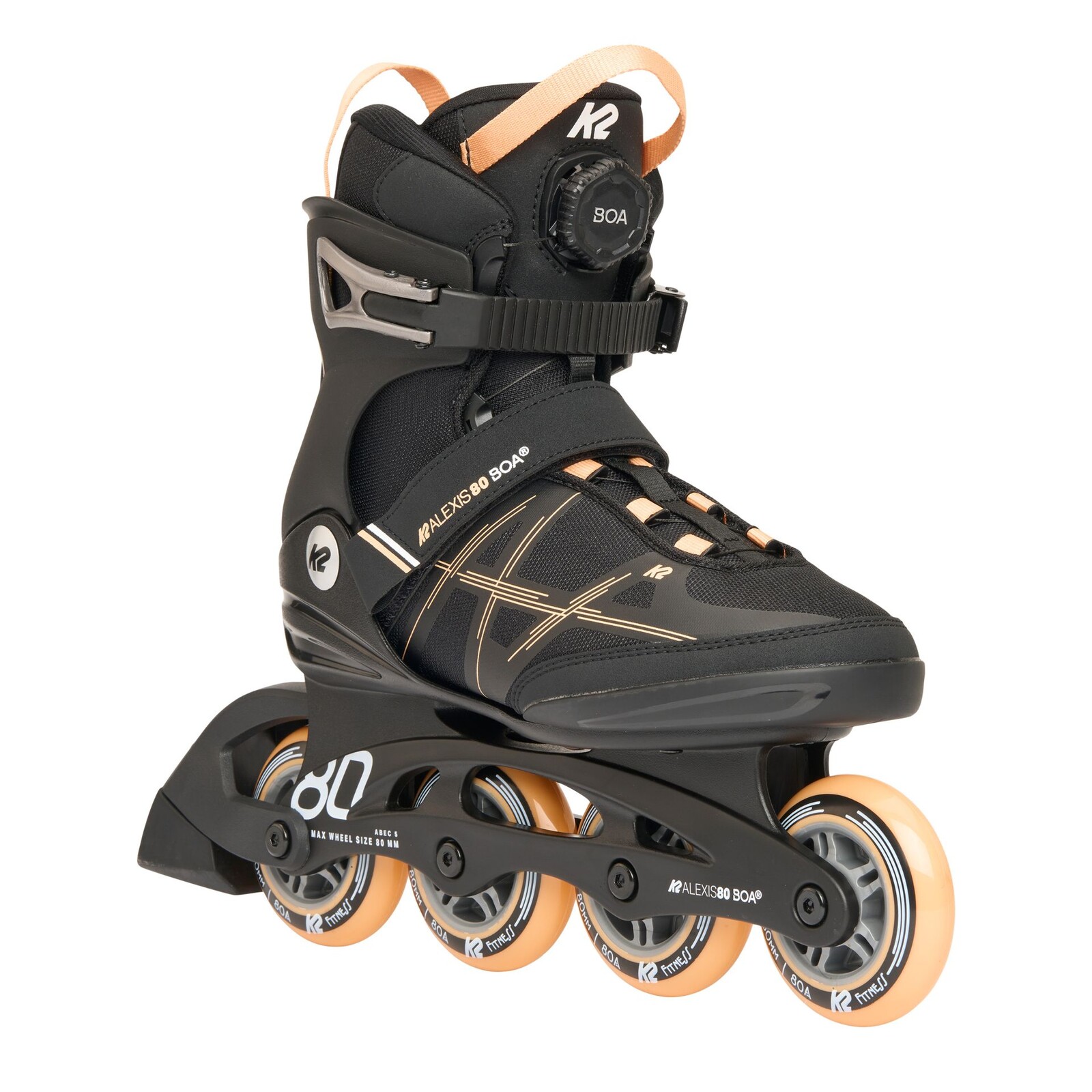 Dámské inline brusle K2 Alexis 80 Boa velikost: EU 42