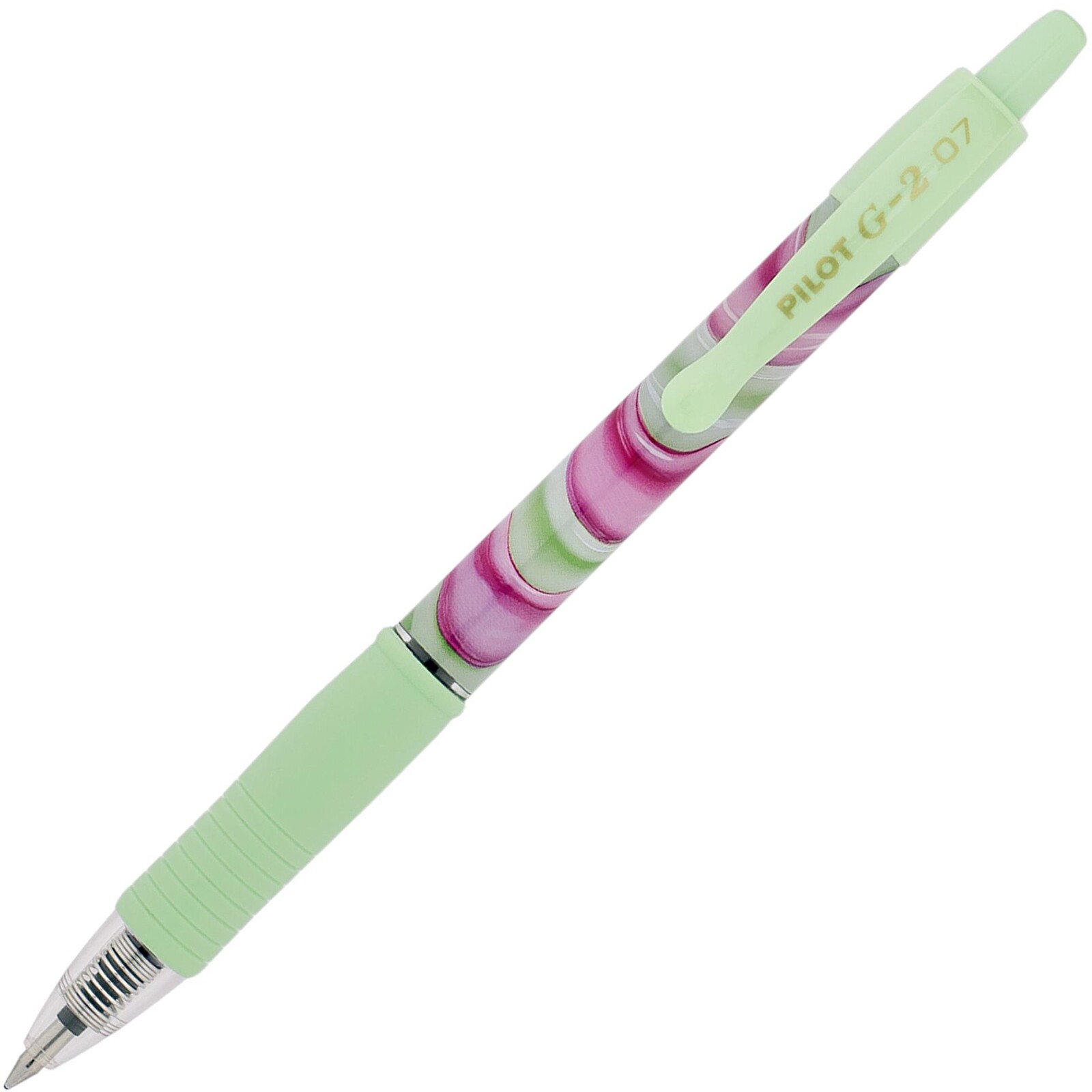 Gelový roller Pilot G-2 07 Flow - 0,32 mm, zelený, černý inkoust