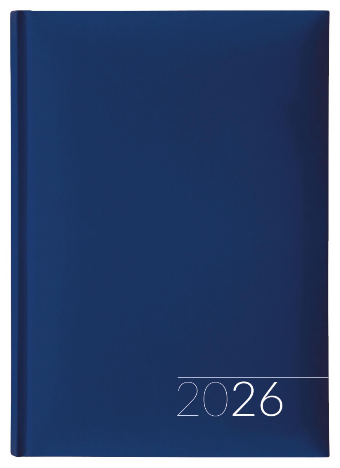 Denní diář 2026 - lamino, A5, modrá
