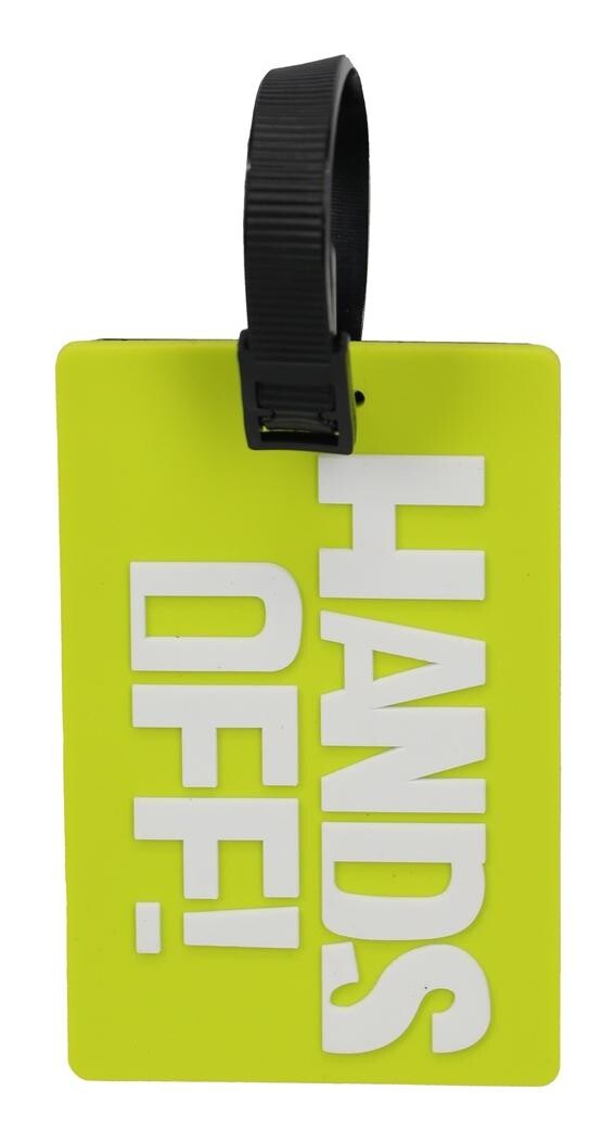 Jmenovka na zavazadlo Travelite PVC - zelená