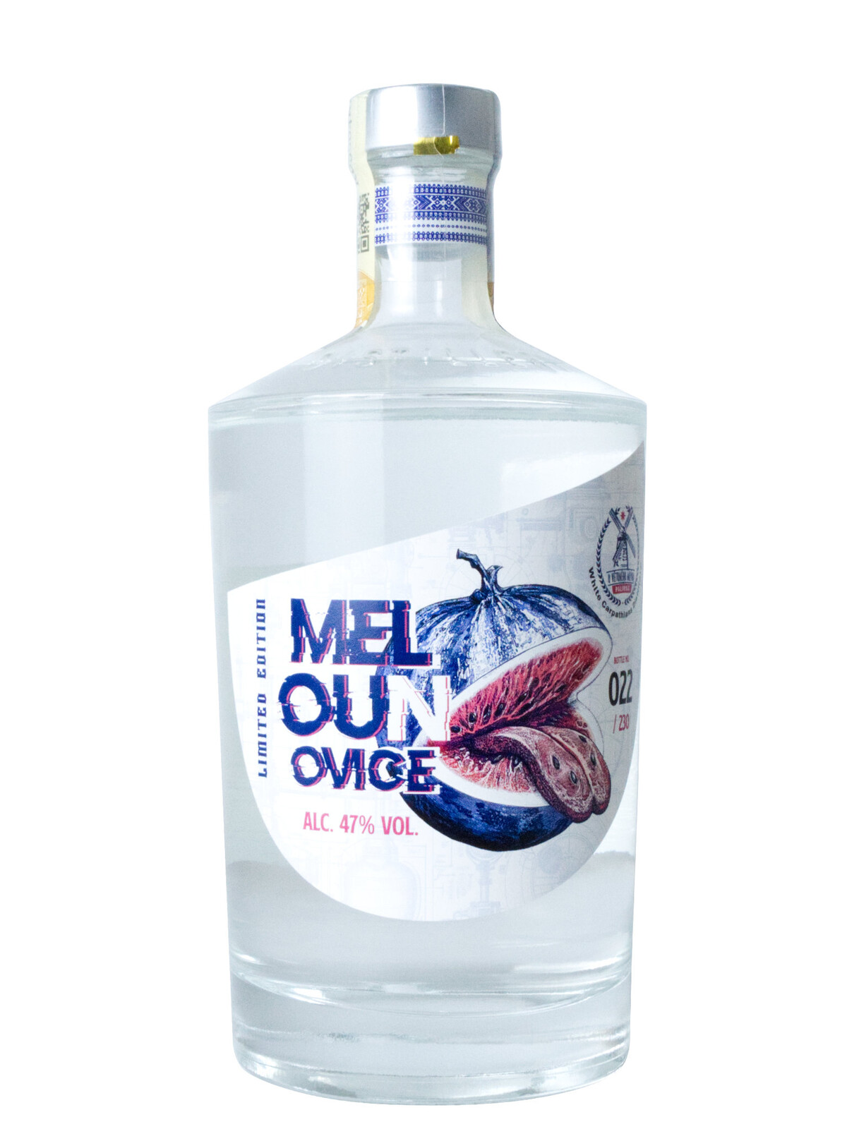 Palírna Kuželov (U větrného mlýna) Horňácká Melounovice 47% 0,5l