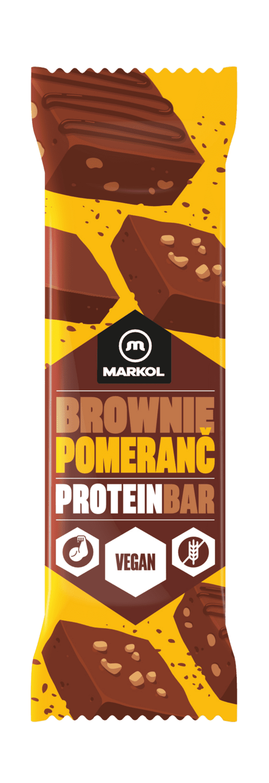MARKOL Protein bar Čokobrownie a pomeranč 40 g