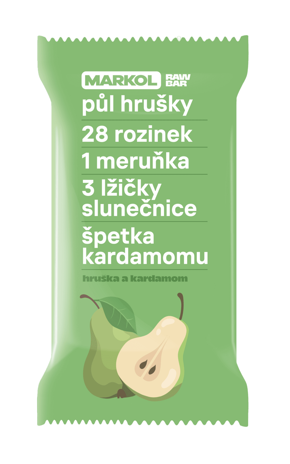 MARKOL Tyčinka hrušková s kardamomem 40 g