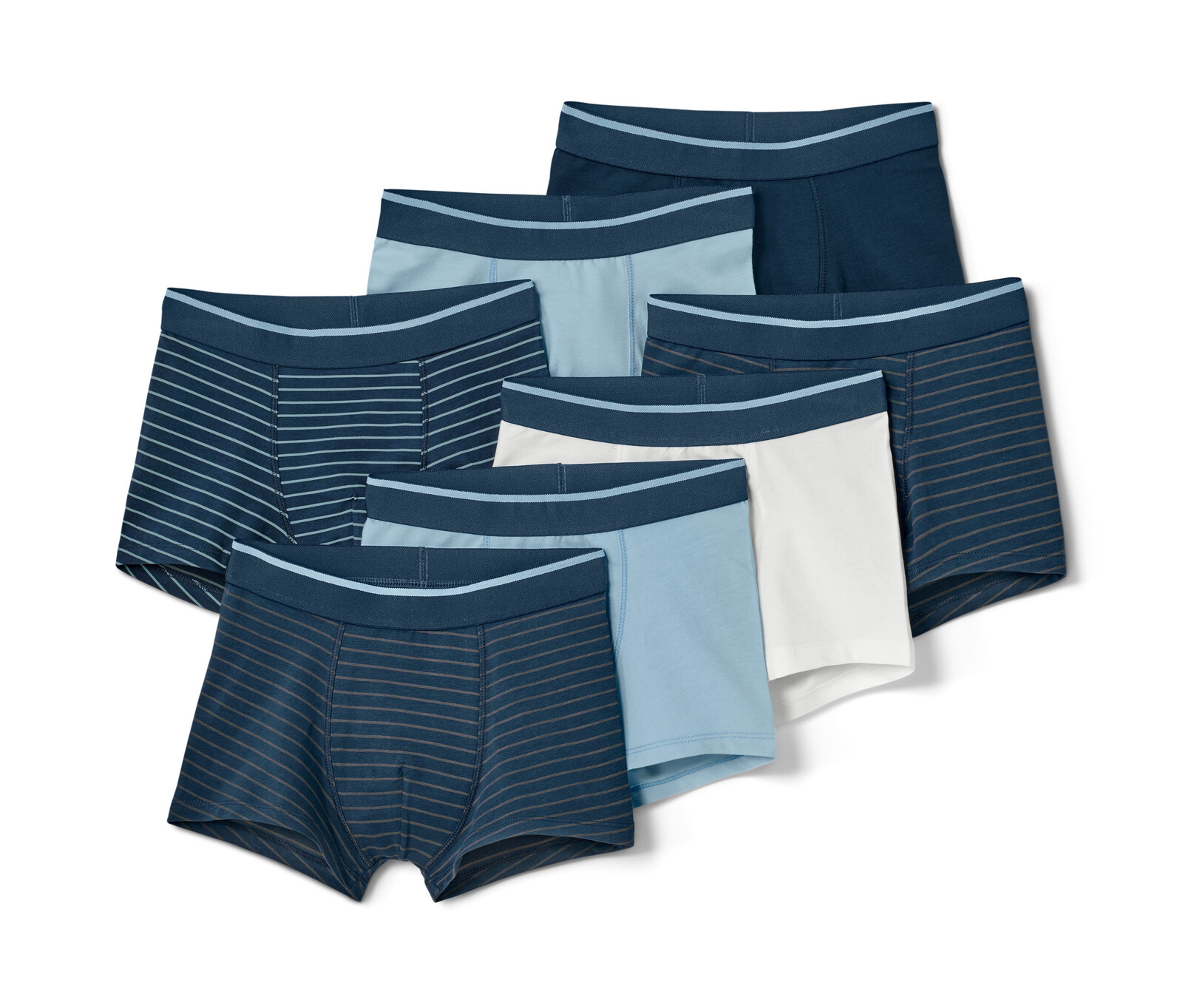 Tchibo - Boxerky - pro kluky - vel. 158/164 - barva: modrá/s proužky