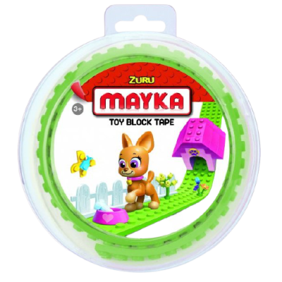 Stavebnicová páska Mayka páska 1 m - 9 druhů - černá