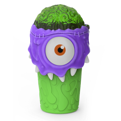 Slushy Maker Monster výroba ledové tříště - Fialová hlava