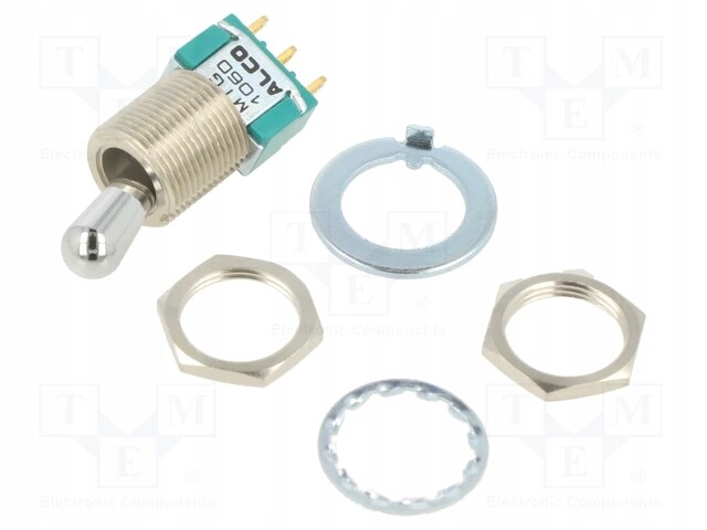 1-1437559-1 Pákový spínač Poz 2 Spdt On-on 3A/250VAC 4A/28VDC (1ks)