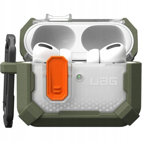 Uag Plasma pouzdro Uzamykatelné pouzdro Hard case Karabinka pro Airpods Pro 3
