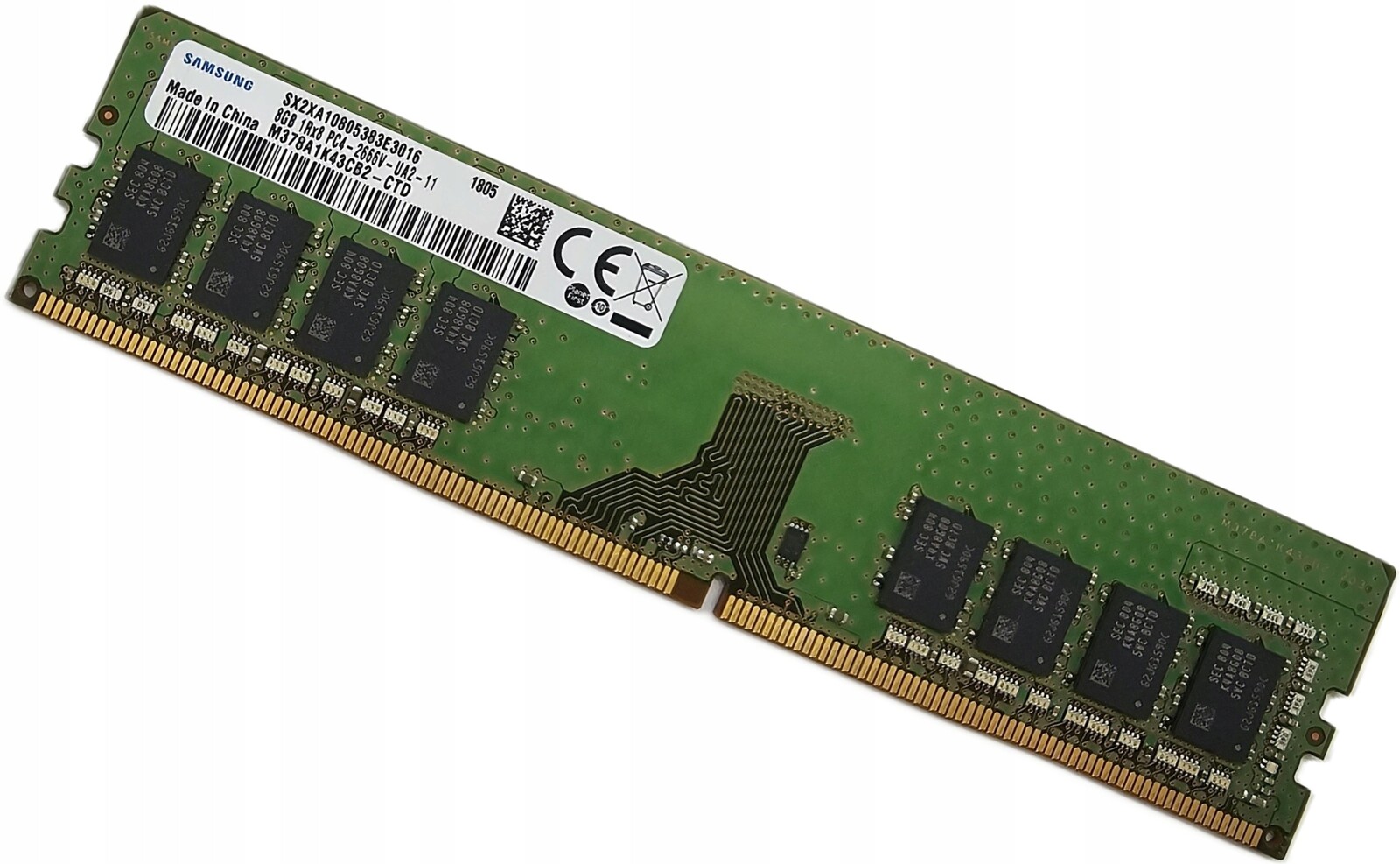 paměť Ram DDR4 Samsung 8 Gb 2666 MHz PC4-2666V DIMM