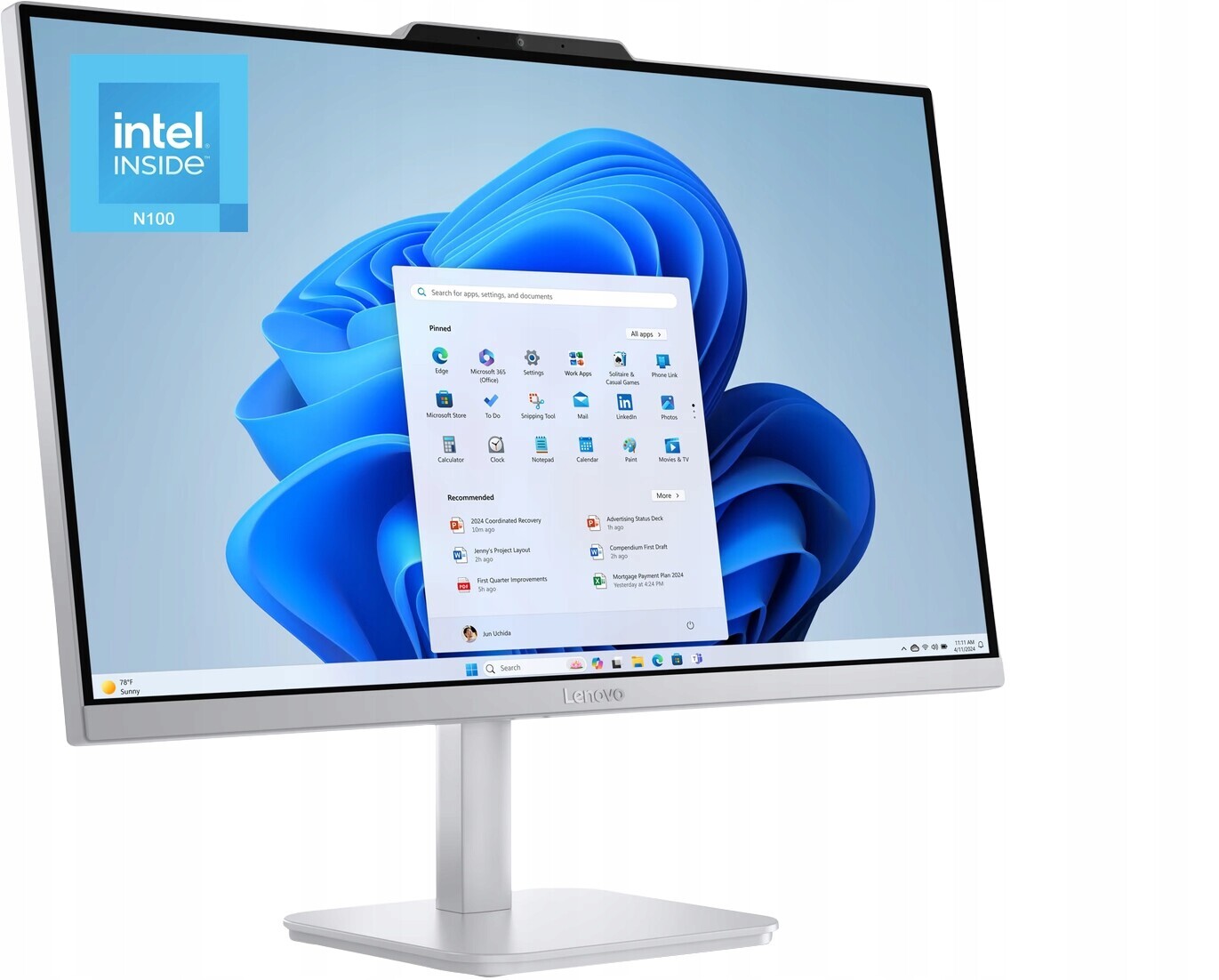 Počítač Lenovo AiO IdeaCentre A100 23,8