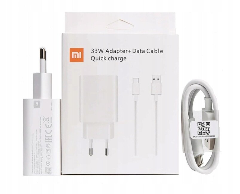 Rychlá síťová nabíječka Xiaomi 33W 6A Turbo
