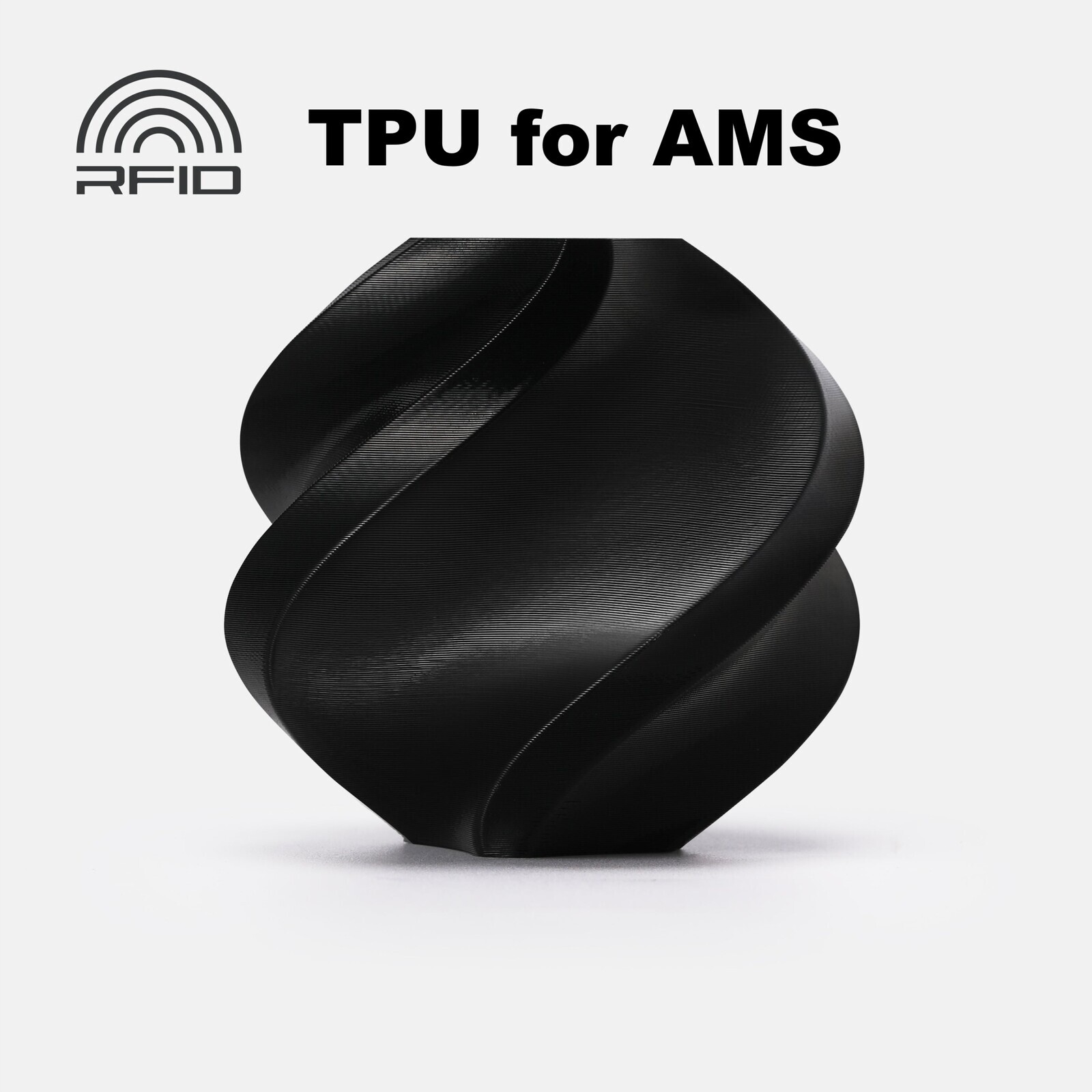 Bambu Lab Tpu for Ams Black (53101), 1kg, Refill, černá