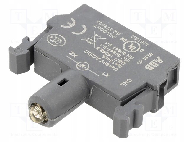 1SFA611621R1033 Podsvícený prvek 22 mm Led čelní podsv 60VAC žlutý