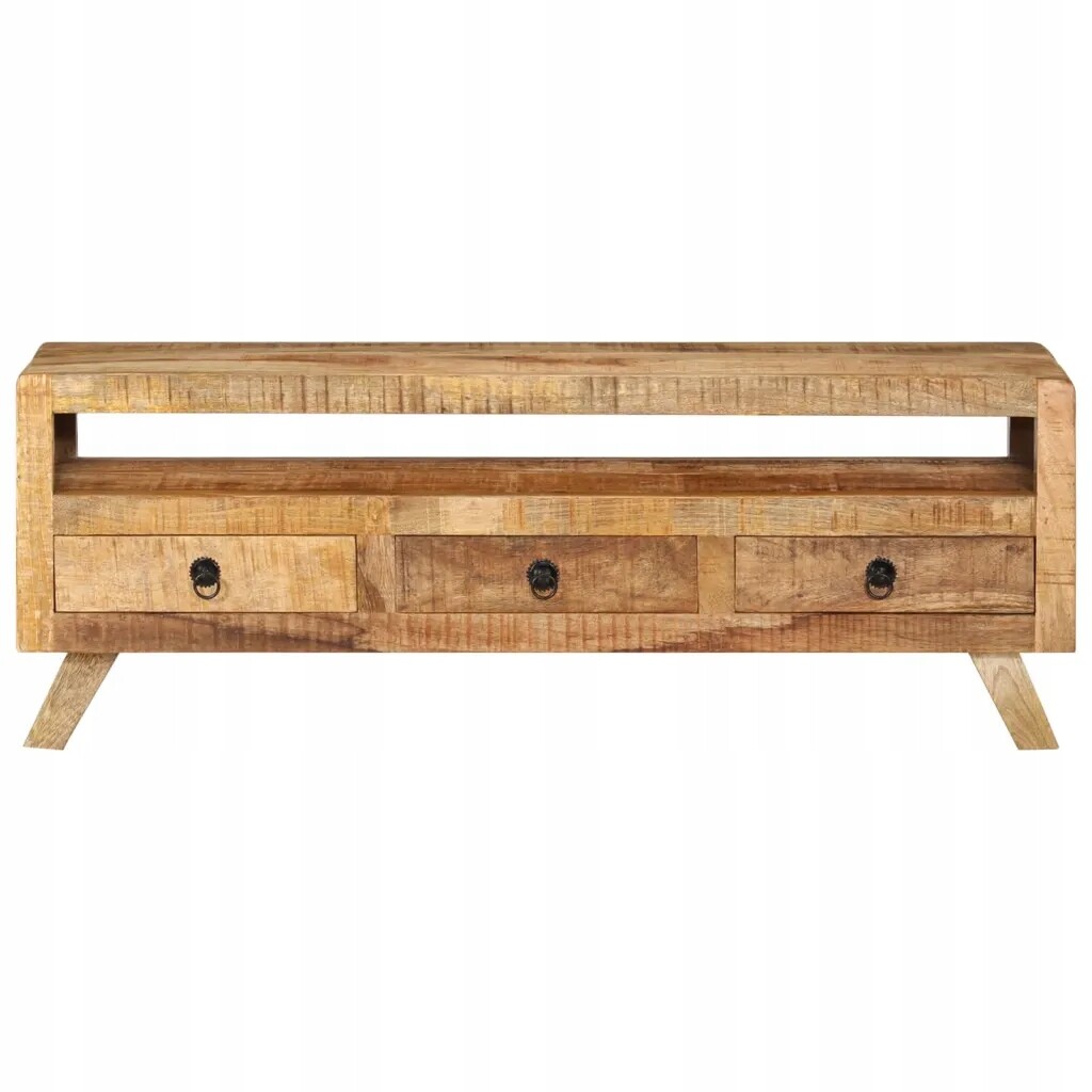 vidaXL Tv skříňka, 110 x 30 x 40 cm, masivní mangové dřevo