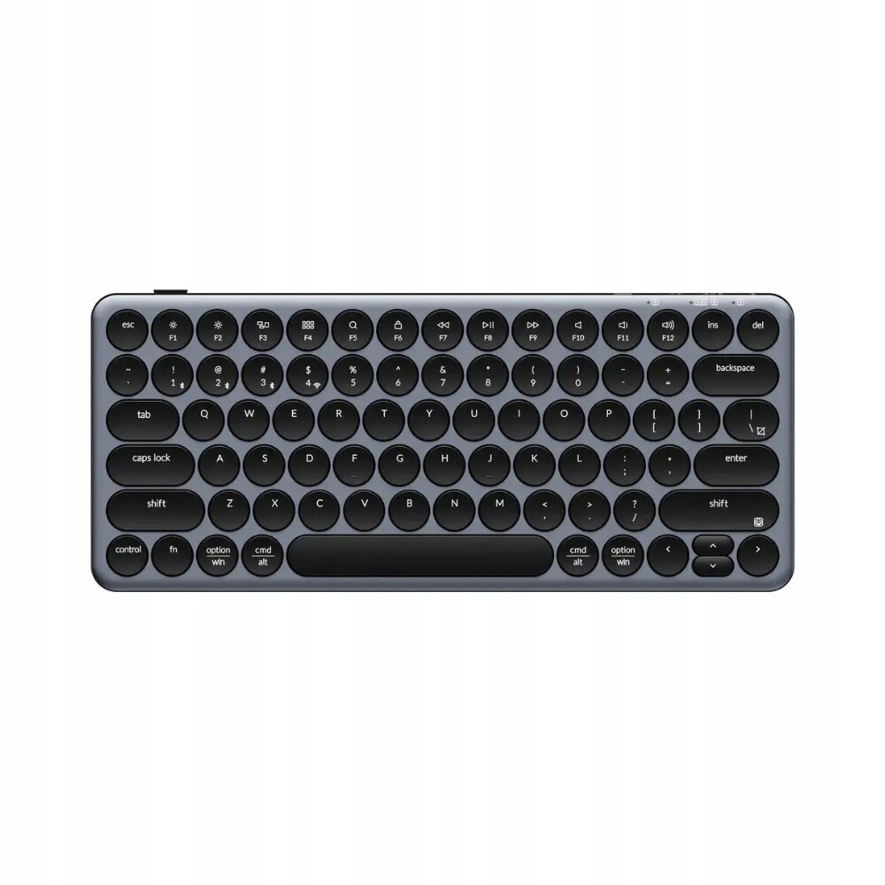 Keychron B3 Pro Bezdrátová membránová klávesnice Ultra-Slim Space Gray