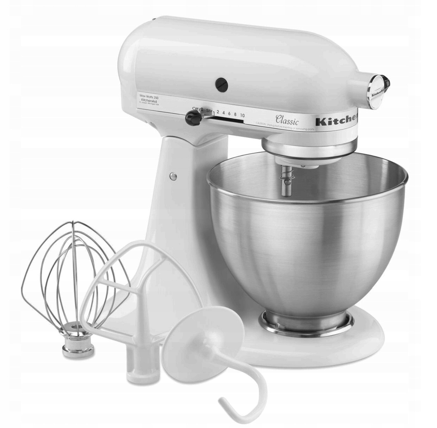 Nový kuchyňský robot KitchenAid Classic 4,3 l 5K45SS plus příslušenství