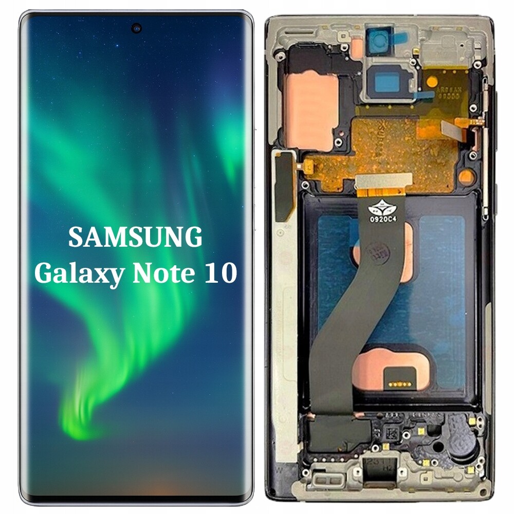 Displej Pro Samsung Galaxy Note 10 Rámeček Incell