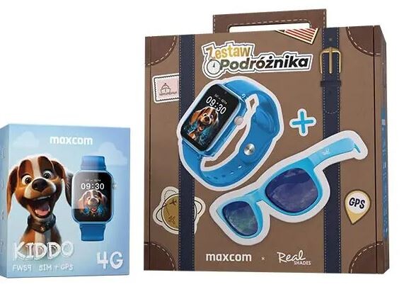 Chytré Hodinky pro děti Maxcom FW59 set modré