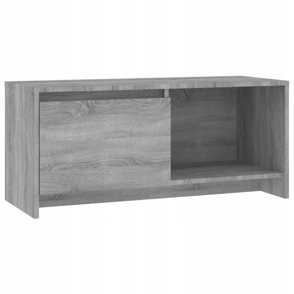vidaXL Skříňka pod Tv, šedý dub sonoma, 90x35x40 cm