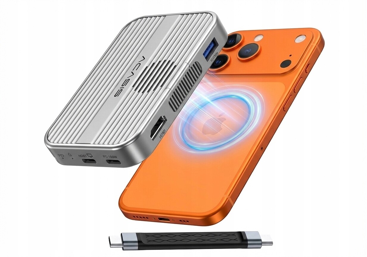Acasis Adaptér Pouzdro Ssd Nvme Magnetická Dokovací Stanice Usb C Hdmi 6v1