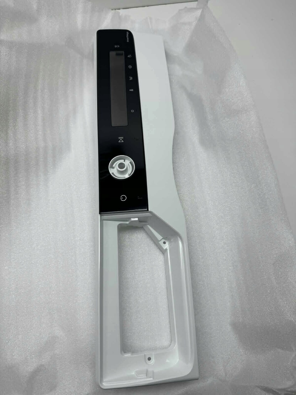 Přední část/maskovač ovládacího panelu pračky Samsung DC97-22404M