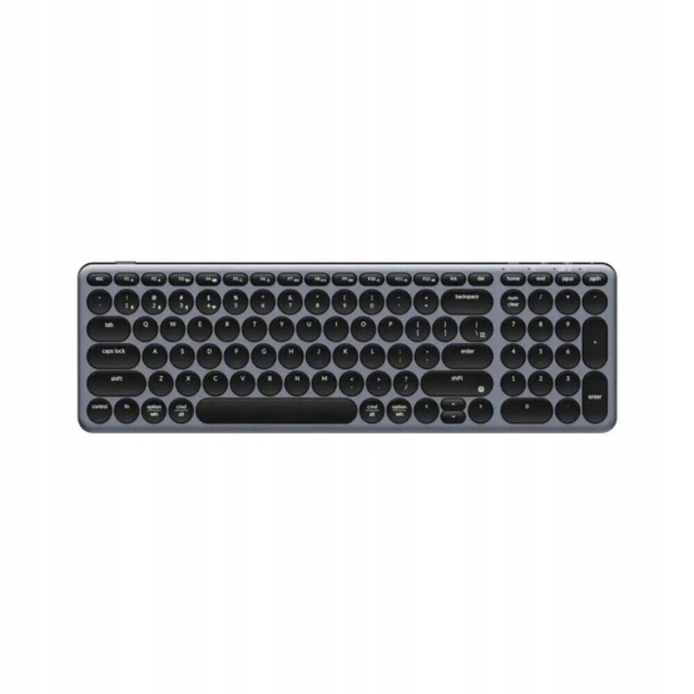 Keychron B4 Pro Nízkoprofilová membránová klávesnice Ultra-Slim Space Gray